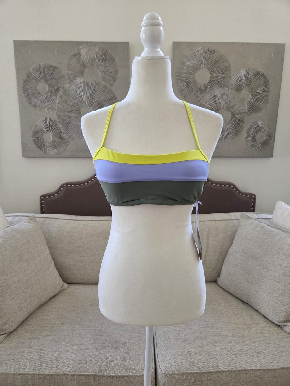 Prana Lurisia Swim Top Sz Sm - Picture 4 of 12
